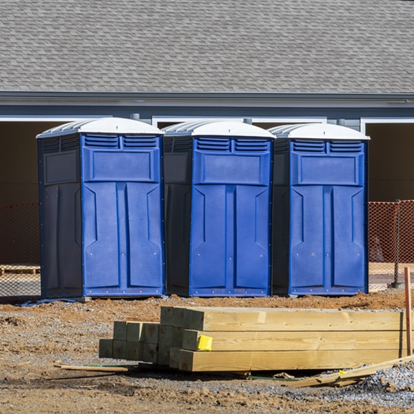 how do you dispose of waste after the portable restrooms have been emptied in Florence MA